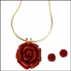 Red Coral Set - RG-ST4845 - Click here to View more details about this Product